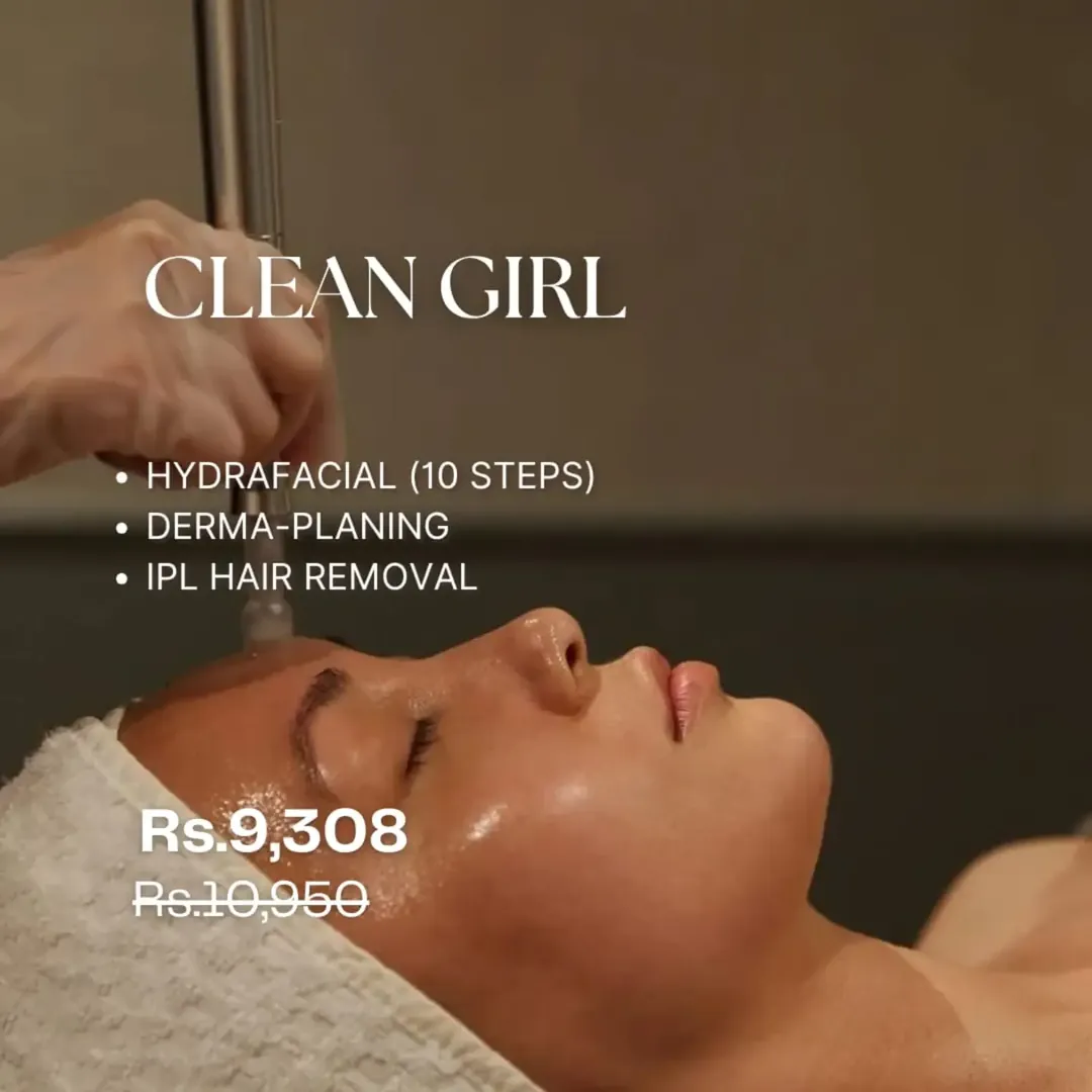 Clean Girl deal: HydraFacial, dermaplaning and IPL hair removal at Dermlax Karachi